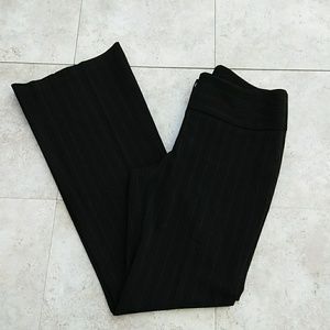 Black Pin Stripe Dress Pants Size 4